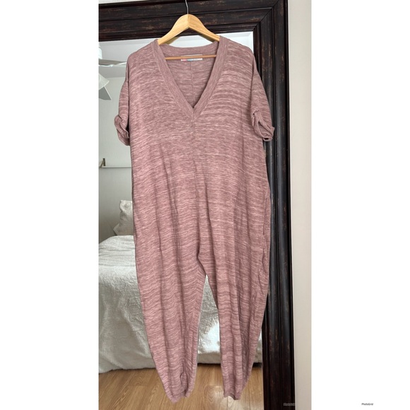 Free People Beach Everyday Sweater Jumpsuit - Picture 3 of 3